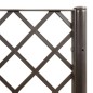 vidaXL Pflanzkübel mit Rankgitter Braun 160x160x140 cm PP vidaXL Pflanzkübel mit Rankgitter Braun 160x160x140 cm PP