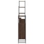 vidaXL 4-tlg. Badmöbel-Set Braun Eichen-Optik Holzwerkstoff vidaXL 4-tlg. Badmöbel-Set Braun Eichen-Optik Holzwerkstoff