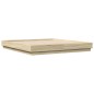 vidaXL Bettgestell Sonoma-Eiche 200x200 cm Holzwerkstoff vidaXL Bettgestell Sonoma-Eiche 200x200 cm Holzwerkstoff