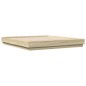 vidaXL Bettgestell Sonoma-Eiche 200x200 cm Holzwerkstoff vidaXL Bettgestell Sonoma-Eiche 200x200 cm Holzwerkstoff