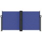 vidaXL Seitenmarkise Ausziehbar Blau 120x600 cm vidaXL Seitenmarkise Ausziehbar Blau 120x600 cm