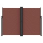 vidaXL Seitenmarkise Ausziehbar Braun 180x600 cm