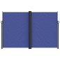 vidaXL Seitenmarkise Ausziehbar Blau 220x600 cm vidaXL Seitenmarkise Ausziehbar Blau 220x600 cm