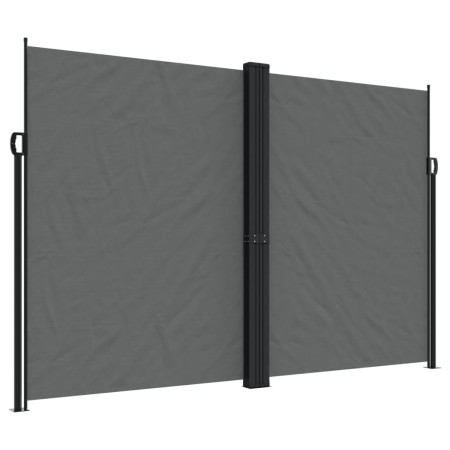 vidaXL Seitenmarkise Ausziehbar Anthrazit 220x600 cm