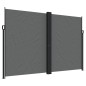 vidaXL Seitenmarkise Ausziehbar Anthrazit 220x600 cm vidaXL Seitenmarkise Ausziehbar Anthrazit 220x600 cm