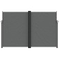 vidaXL Seitenmarkise Ausziehbar Anthrazit 220x600 cm vidaXL Seitenmarkise Ausziehbar Anthrazit 220x600 cm