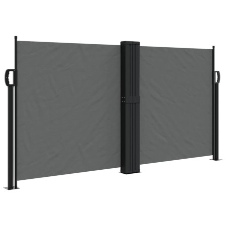 vidaXL Seitenmarkise Ausziehbar Anthrazit 120x1000 cm