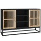vidaXL Sideboard Schwarz 105x30x65 cm Holzwerkstoff vidaXL Sideboard Schwarz 105x30x65 cm Holzwerkstoff