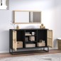 vidaXL Sideboard Schwarz 105x30x65 cm Holzwerkstoff vidaXL Sideboard Schwarz 105x30x65 cm Holzwerkstoff