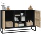 vidaXL Sideboard Schwarz 105x30x65 cm Holzwerkstoff vidaXL Sideboard Schwarz 105x30x65 cm Holzwerkstoff
