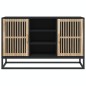 vidaXL Sideboard Schwarz 105x30x65 cm Holzwerkstoff vidaXL Sideboard Schwarz 105x30x65 cm Holzwerkstoff