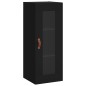Highboard Schwarz 34,5x34x180 cm Holzwerkstoff Highboard Schwarz 34,5x34x180 cm Holzwerkstoff