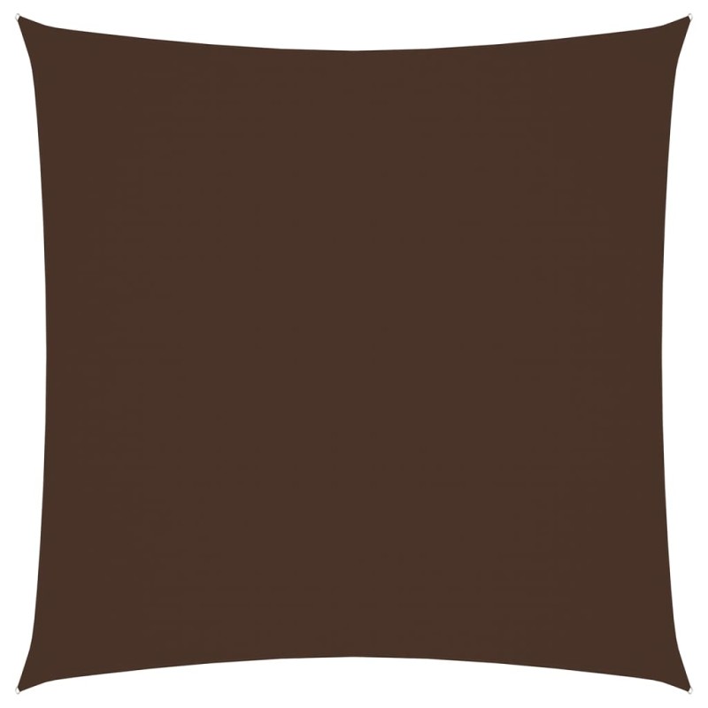 vidaXL Sonnensegel Oxford-Gewebe Quadratisch 3x3 m Braun vidaXL Sonnensegel Oxford-Gewebe Quadratisch 3x3 m Braun