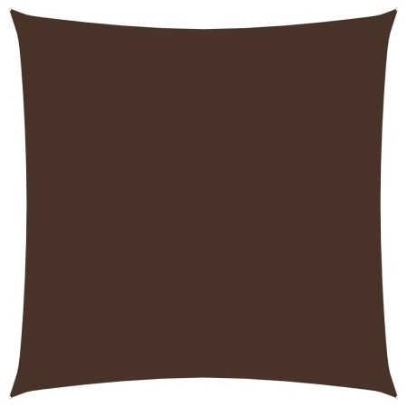 vidaXL Sonnensegel Oxford-Gewebe Quadratisch 3x3 m Braun