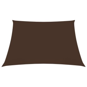 vidaXL Sonnensegel Oxford-Gewebe Quadratisch 3x3 m Braun