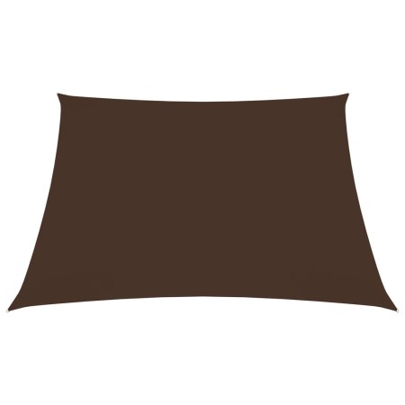 vidaXL Sonnensegel Oxford-Gewebe Quadratisch 3x3 m Braun