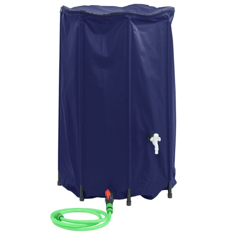 vidaXL Wassertank mit Wasserhahn Faltbar 500 L PVC vidaXL Wassertank mit Wasserhahn Faltbar 500 L PVC