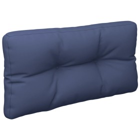 vidaXL Palettenkissen Marineblau 80x40x12 cm Stoff