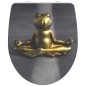 SCHÜTTE Toilettensitz mit Absenkautomatik RELAXING FROG Duroplast SCHÜTTE Toilettensitz mit Absenkautomatik RELAXING FROG Duroplast