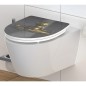 SCHÜTTE Toilettensitz mit Absenkautomatik RELAXING FROG Duroplast SCHÜTTE Toilettensitz mit Absenkautomatik RELAXING FROG Duroplast