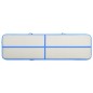 vidaXL Aufblasbare Gymnastikmatte mit Pumpe 700x100x15 cm PVC Blau vidaXL Aufblasbare Gymnastikmatte mit Pumpe 700x100x15 cm PVC Blau