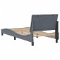 vidaXL Bettgestell mit Kopfteil Dunkelgrau 90x190 cm Samt vidaXL Bettgestell mit Kopfteil Dunkelgrau 90x190 cm Samt