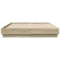 vidaXL Bettgestell Sonoma-Eiche 160x200 cm Holzwerkstoff vidaXL Bettgestell Sonoma-Eiche 160x200 cm Holzwerkstoff