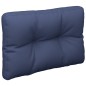 vidaXL Palettenkissen Marineblau 50x40x12 cm Stoff vidaXL Palettenkissen Marineblau 50x40x12 cm Stoff