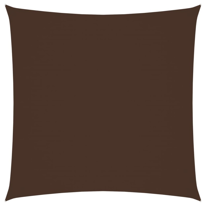 vidaXL Sonnensegel Oxford-Gewebe Quadratisch 3,6x3,6 m Braun vidaXL Sonnensegel Oxford-Gewebe Quadratisch 3,6x3,6 m Braun