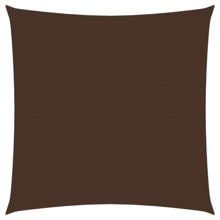 vidaXL Sonnensegel Oxford-Gewebe Quadratisch 3,6x3,6 m Braun
