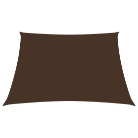 vidaXL Sonnensegel Oxford-Gewebe Quadratisch 3,6x3,6 m Braun