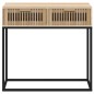 vidaXL Konsolentisch 80x30x75 cm Holzwerkstoff und Eisen vidaXL Konsolentisch 80x30x75 cm Holzwerkstoff und Eisen