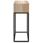 vidaXL Konsolentisch 80x30x75 cm Holzwerkstoff und Eisen vidaXL Konsolentisch 80x30x75 cm Holzwerkstoff und Eisen