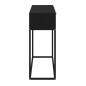 vidaXL Konsolentisch Schwarz 105x30x75 cm Holzwerkstoff und Eisen vidaXL Konsolentisch Schwarz 105x30x75 cm Holzwerkstoff und Eisen