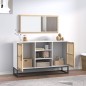 vidaXL Sideboard Weiß 105x30x65 cm Holzwerkstoff vidaXL Sideboard Weiß 105x30x65 cm Holzwerkstoff
