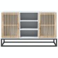 vidaXL Sideboard Weiß 105x30x65 cm Holzwerkstoff vidaXL Sideboard Weiß 105x30x65 cm Holzwerkstoff
