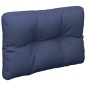 vidaXL Palettenkissen Marineblau 60x40x12 cm Stoff vidaXL Palettenkissen Marineblau 60x40x12 cm Stoff