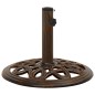 vidaXL Sonnenschirmständer Bronzen 40x40x32 cm Gusseisen vidaXL Sonnenschirmständer Bronzen 40x40x32 cm Gusseisen