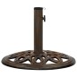 vidaXL Sonnenschirmständer Bronzen 40x40x32 cm Gusseisen vidaXL Sonnenschirmständer Bronzen 40x40x32 cm Gusseisen