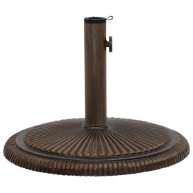 vidaXL Sonnenschirmständer Bronzen 45x45x30 cm Gusseisen