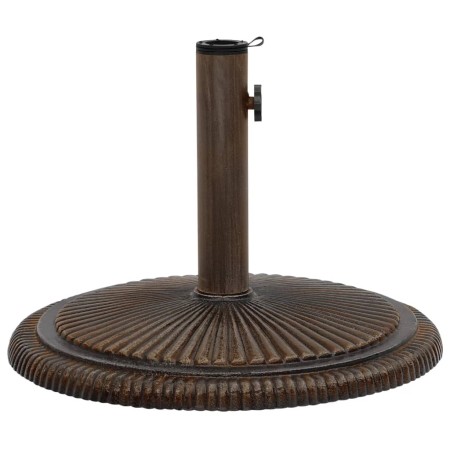 vidaXL Sonnenschirmständer Bronzen 45x45x30 cm Gusseisen