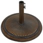 vidaXL Sonnenschirmständer Bronzen 45x45x30 cm Gusseisen vidaXL Sonnenschirmständer Bronzen 45x45x30 cm Gusseisen