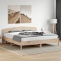 vidaXL Massivholzbett mit Kopfteil 180x200 cm Kiefer vidaXL Massivholzbett mit Kopfteil 180x200 cm Kiefer