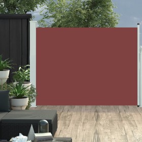 vidaXL Ausziehbare Seitenmarkise 140×500 cm Braun