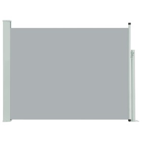 vidaXL Ausziehbare Seitenmarkise 140×500 cm Grau