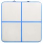 vidaXL Aufblasbare Gymnastikmatte mit Pumpe 200x200x20 cm PVC Blau vidaXL Aufblasbare Gymnastikmatte mit Pumpe 200x200x20 cm PVC Blau