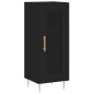 vidaXL Highboard Schwarz 34,5x34x180 cm Holzwerkstoff vidaXL Highboard Schwarz 34,5x34x180 cm Holzwerkstoff