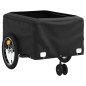 vidaXL Fahrradanhänger Schwarz und Grün 45 kg Eisen vidaXL Fahrradanhänger Schwarz und Grün 45 kg Eisen