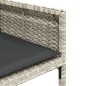 vidaXL 13-tlg. Garten-Essgruppe mit Kissen Hellgrau Poly Rattan vidaXL 13-tlg. Garten-Essgruppe mit Kissen Hellgrau Poly Rattan