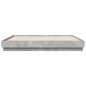 vidaXL Bettgestell mit LED Betongrau 180x200 cm vidaXL Bettgestell mit LED Betongrau 180x200 cm
